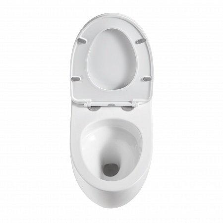 Подвесной унитаз безободковый Terminus Енисей Monolit 560х390 белый Волжский - фото 3