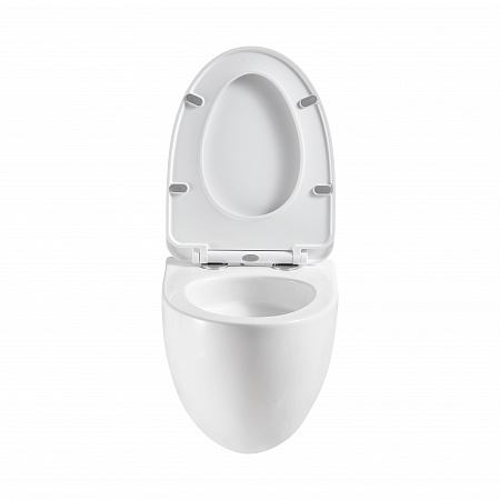 Подвесной унитаз безободковый Terminus Енисей Monolit 560х390 белый Волжский - фото 5